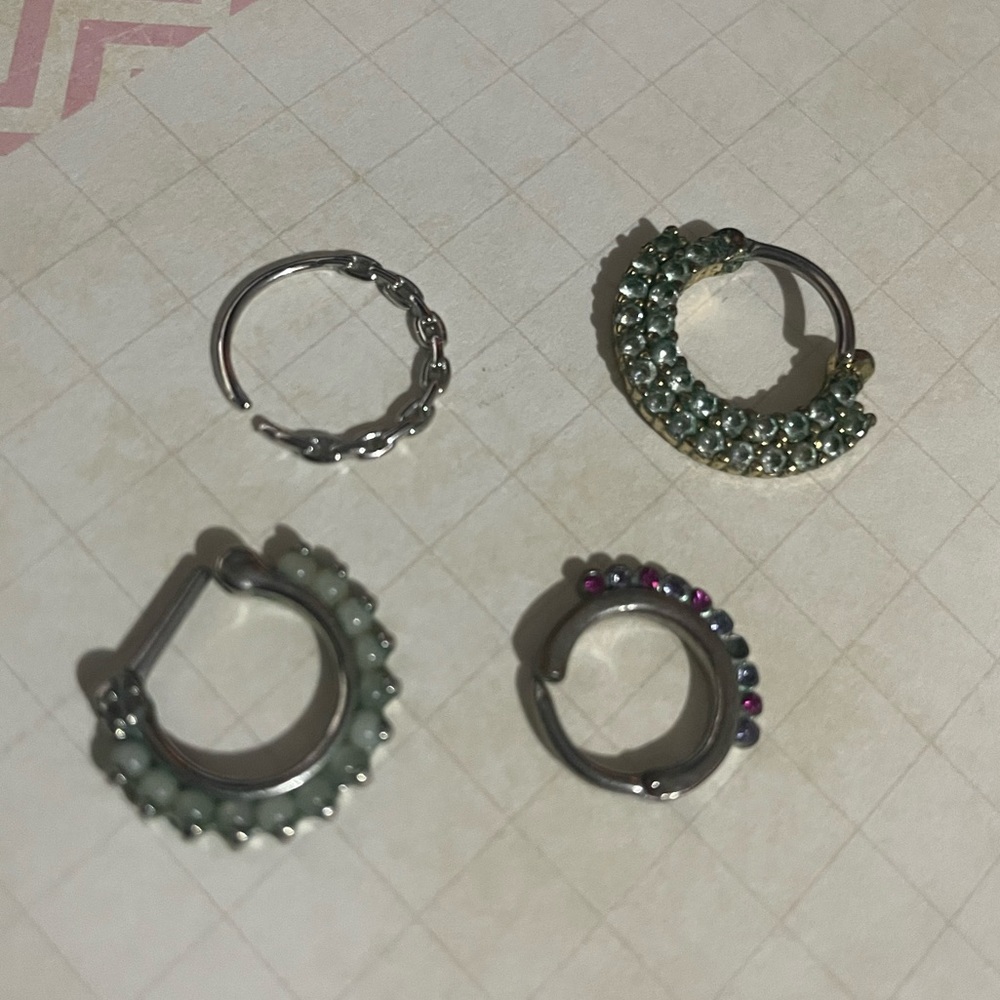 4 septum rings